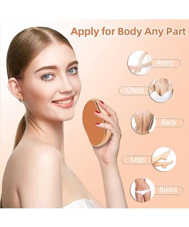 Buy Crystal Hair Eraser - Painless Hair Removal for Smooth Skin | Fast & Easy Solution for Arms Legs & Back (Gold - Buy Online on GoSupps.com