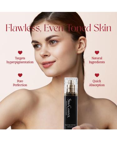 Skin Centrick Powerful Serum - All Natural Serum with powerful luxury ingredients for Spots and Repair Cleanses Skin Fights Acne Evens Tone Minimizes Pores - Buy Online on GoSupps.com