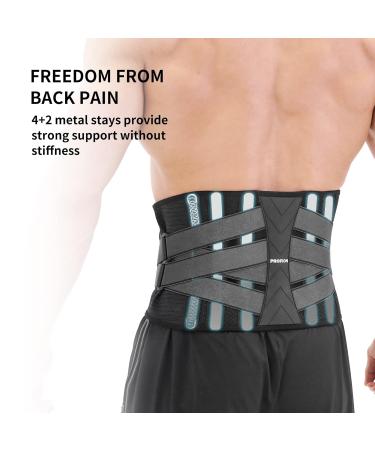 PROIRON Back Support with Lumbar Cushion | Ergonomic Back Support Belt for Men & Women | Ultimate Lumbar Support for Pain Relief - Buy Online on GoSupps.com