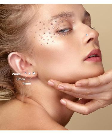 KOHOTA 6 Sheets Face Gem Eye Body Jewels Crystal Rhinestone for Halloween Festival & Nail Art - Multi-color - Buy Online on GoSupps.com