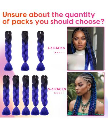 Silk-co 24inch Jumbo Braids Hair Afro Braiding Hair Extensions Ombre Silky Synthetic Heat Resistant 100g-Medium Brown 24 Inch Medium Brown - Buy Online on GoSupps.com