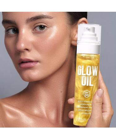  G n rique Radiance Body Oil Natural Body Care Oil 100 ml Sun Protection SPF50 Skin Shine for Camping Beach Bike Sport Picnic - Buy Online on GoSupps.com