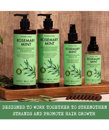 Rosemary & Mint Shampoo 480ml - Nourishing Herbal Cleanser for Healthy Hair | International Shipping - Buy Online on GoSupps.com