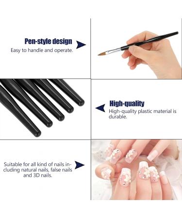 Nail Art Pen Brushes Set Nail Paint Design Pen Painting Nail Art Liner brush Manicure Tool Gel Polish Carving Drawing Painted Pen for Nail Salon Home Use Gift for Women Girl - Buy Online on GoSupps.com