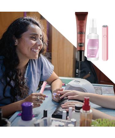 G n rique Efficient Nail Glue Solid Nail Glue Nail Tips Glue Press Nails Nail Remover Spray Fake Nails Glue Gentle Nail Glue Solid Gel Glue Fake Nails Gel Press Nail Glue for Fake Nails - Buy Online on GoSupps.com