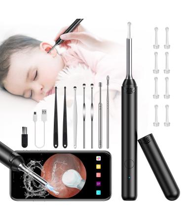 Ear wax removal Otoscope demak wifi ear cleaner Otoscope with camera 3.5mm 1080p HD wireless waterproof ears with 6 LED lights Otoscope ear wax removal