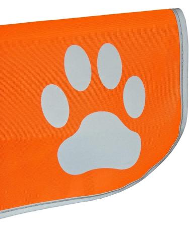 Hiado Dog Reflective Safety Vest - High Visibility Jacket for Walking, Running, Hiking - Protects Dogs from Cars and Hunting Accidents - Orange XL - Buy Online on GoSupps.com