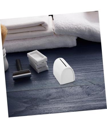 Sewacc Box for Hairdresser - Portable Sound Recycling & Blade Disposal Case | White Wrought Iron Knife Holder - Buy Online on GoSupps.com