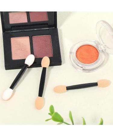 50Pcs Disposable Dual Sided Eye Shadow Applicators Set - Black Sponge Brushes for Women and Girls - Buy Online on GoSupps.com