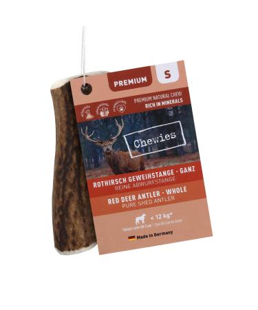 Chewies chewing antlers for dogs - whole antler - red deer antler - natural and rich in minerals size S