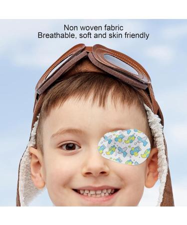 Eye Bandages for Amblyopia Training | Easy Adhesive Cartoon Eye Patch (Airplane) - Shop Now - Buy Online on GoSupps.com