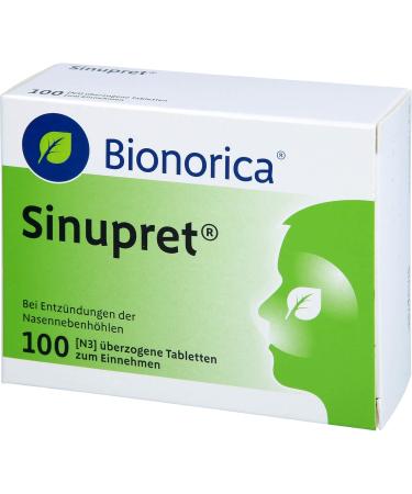 Sinupret Covered Tablets 100 Hours - Natural Sinus Relief | Fast International Shipping - Buy Online on GoSupps.com