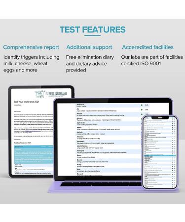 Food Intolerance Test Kit for Kids and Adults - 500 Items Tested Family Pack | Healthy Stuff Online - Buy Online on GoSupps.com