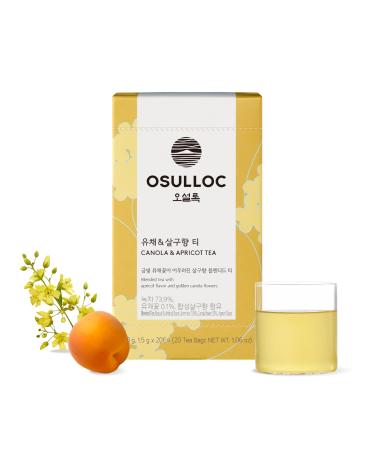 Osulloc Raps honey tea (aromatic rapeseed blossoms and sweet honey) premium mixture made of jeju tea bag series 20 pieces 1.06 oz 30 g of rapeseed 20 pieces (1 piece)