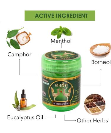 Buy Hongkhu Traditional Thai Herbal Inhaler - Natural Relief for All International Shipping Available - Buy Online on GoSupps.com