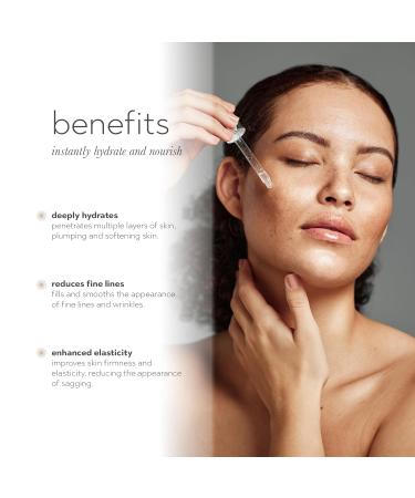 Hyaluronic Acid Serum for Face with Vitamin C Aloe Vera | Niacinamide Serum for Deep Hydration | Soothing Formula for Anti Aging Fine Lines & Wrinkles Hyaluronic Acid Serum 1 Fl Oz (Pack of 1) - Buy Online on GoSupps.com