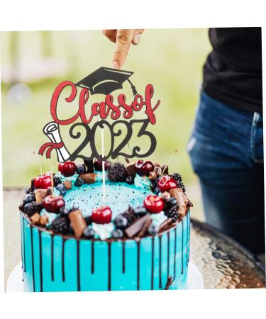 INOOMP 6pcs 2023 2023 Graduation Arrangements Graduation Party Class of 2023 Cupcake Topper Grad Party Cupcake Topper Class of 2023 Cake Picks Graduation Cupcake Toppers Paper Props Flash - Buy Online on GoSupps.com