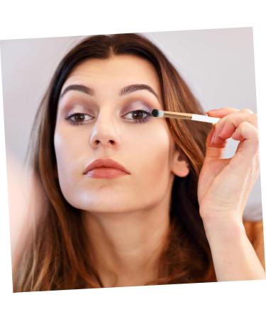 Baluue 10pcs Makeup Brush Makeup Eyeshadow Brush Eye for Makeup Concealer Brush Wooden Handle White - Buy Online on GoSupps.com