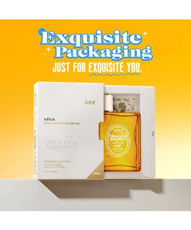 Valentine's Day Gift Brazilian Perfume 602# (Irresistible Sunshine) - Eau de Perfume 100ml (3.4fl oz) Vanilla Gourmet Tune (Caramel Vanilla Flavor) irresistible sunshine'602 - Buy Online on GoSupps.com