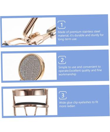 Ipetboom Eyelash Curler The Lash Tool Professional Eyelash Makeup Tool Hair Rollers for Women Lash Beauty Tools Lash Curling Clips Makeup Tools Miss Various Stainless Steel Makeup Set 10.5X3.5X0.5CM - Buy Online on GoSupps.com