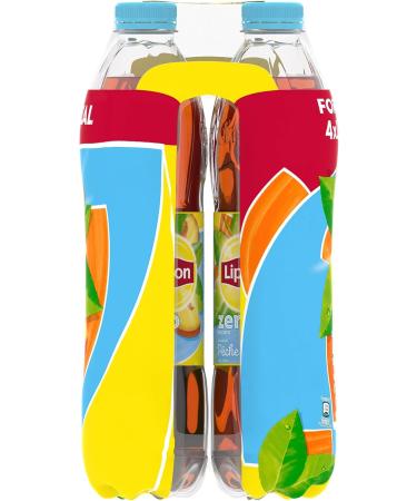 Lipton Ice Tea Th Glac Saveur P che Z ro Sucres 4 x 1 5 L - Buy Online on GoSupps.com