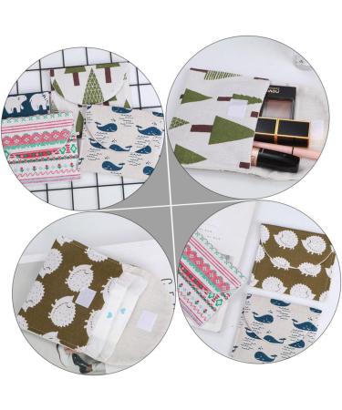 6pcs Healeved Napkin Storage Bag Organizer for Menstrual Pads & Makeup - Cute Purse Pouch - Buy Online on GoSupps.com