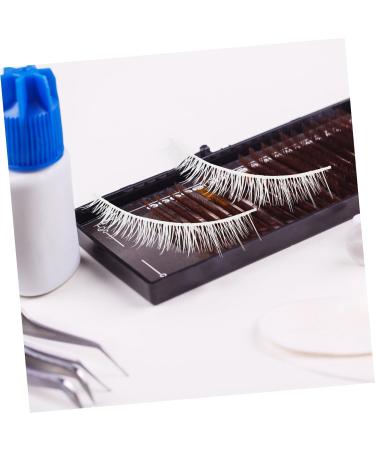 minkissy 3 Pairs Fake Eyelashes False Lashes Faux Eyelashes Lash Clusters Lash Extension Individual Lashes Cosmetic Lashes Color Lashes Fake Lashes White Extend Painted Chemical Fiber - Buy Online on GoSupps.com