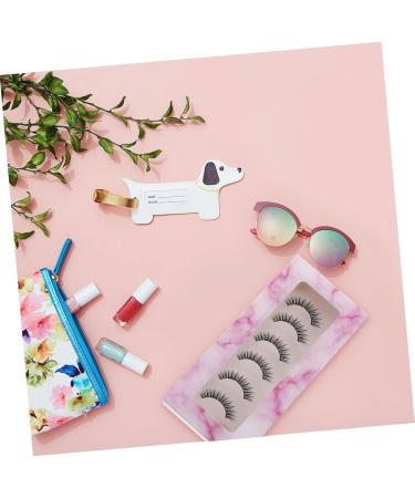 40pcs Marble Eyelash Cases - Makeup Storage Organizer for Fake Eyelashes | Empty Lash Box | Pink Cosmetic Storage - Buy Online on GoSupps.com