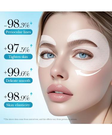 Glow Haven Eye Mask Masque Cor en Collagene Glow Haven Patch Yeux Cor en Nuit Masque Visage Hydratant Patch Yeux Anti Cernes Sous Les Yeux Anti-Poches & Rides Masque Contour Des Yeux Skincare Cor en - Buy Online on GoSupps.com