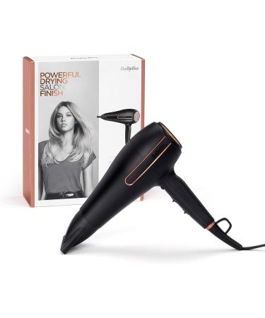 BaByliss Super Power 2400W Hair Dryer - Professional Salon AC Motor - Fast Drying - Black - Buy Online on GoSupps.com