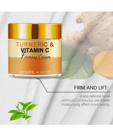 BRVLY Turmeric Vitamin C Face Cream Face & Body Care with Vitamin C AntiWrinkle Night Cream & Whitening Body Lotion Reduces Dark Spots Daily Moisturizing Lotion 1 - Buy Online on GoSupps.com