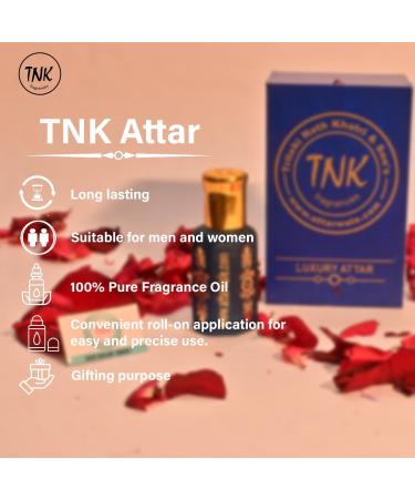 TNK Fragrances Oudh Safi Attar Perfume for Men and Women Unisex Non-Alcoholic Roll-On Scent with Long Lasting Fragrance 6ml - Buy Online on GoSupps.com