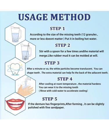 Tooth Glue & Repair Kit | Make Your Own Dentures & Fillings | Temporary Tooth Solutions - Buy Online on GoSupps.com