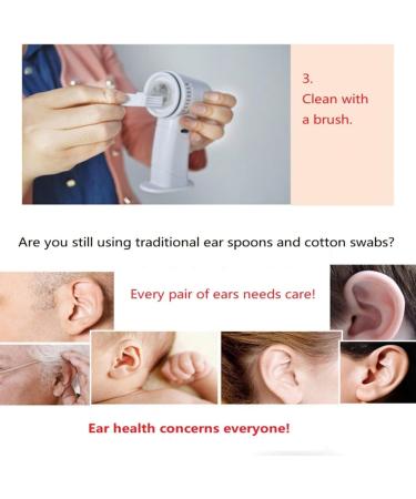 TOGEPP Ear Hygiene Vacuum - Silent Battery-Powered Tool for Wax & Moisture Removal - Buy Online on GoSupps.com