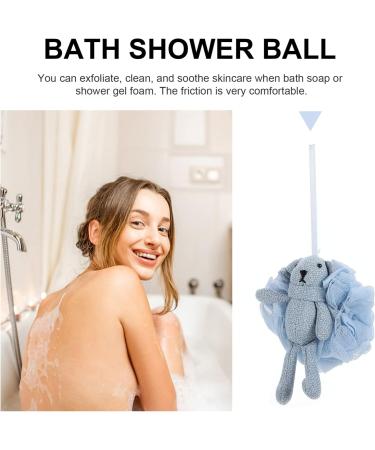 1Pc Cartoon Bath Ball - Exfoliating Shower Sponge for Babies & Kids | Soft Mesh Scrubber for Bathing & Loofah Cleaning - Buy Online on GoSupps.com