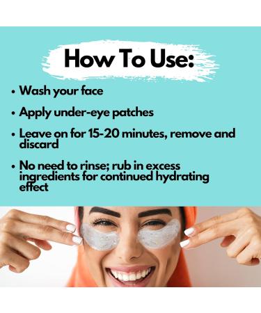 Bright Eyes Collagen & Hyaluronic Acid Under Eye Hydrogel Patches - Reduce Dark Circles Puffiness & Crows Feet | Shop Internationally - Buy Online on GoSupps.com