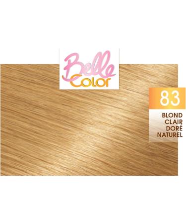 Garnier Cr me facil-color blond clair dor naturel 83 permanent coloring with jojoba and wheat germ oil - Box of 115ml - Buy Online on GoSupps.com