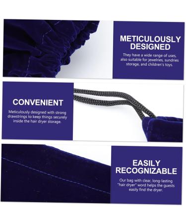 Didiseaon 6 Pcs Storage Bag Hair Dryer Blow Dryer for Curly Hair Practical Storage Pouch - Cloth Bag - Buy Online on GoSupps.com