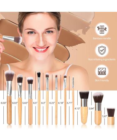 Wood Collection Concealer Cover Cream Palette with 11 Brushes - 15 Colors Professional Makeup Kit for Highlighting & Contouring #032 - Buy Online on GoSupps.com