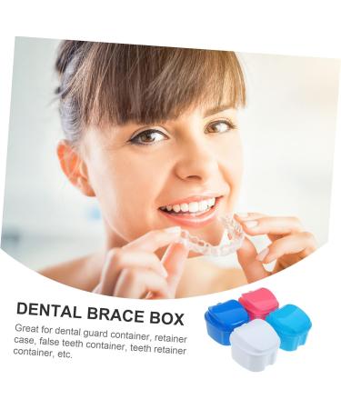 4-Piece Travel Prosthesis Box Set | Filter Layer Containers & Toothed Pool Accessories | Retainer Case for Easy Travel - Buy Online on GoSupps.com