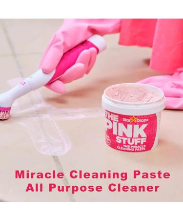 Home Stuff Pink Stuff Miracle Cleaning Paste - Versatile 100% Natural Cleaner (850g) - Removes Grease Restores Shine on Kitchen Oven Bathroom and Hard Surfaces - Buy Online on GoSupps.com