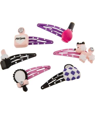 HAARallerliebst Colorful Hair Clip Set for Girls | 6-Piece Beauty Set with Pink Storage Box | Perfect for Gifts - Buy Online on GoSupps.com