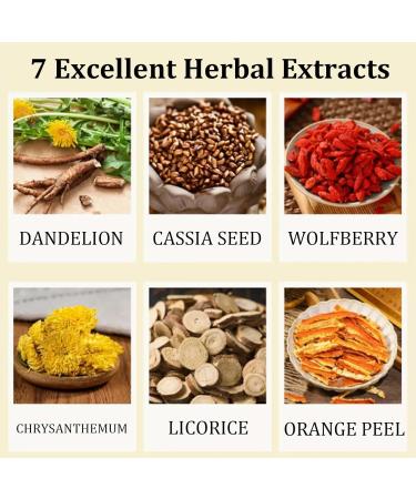 Dandelion Wolfberry Tea Organic Dandelion Tea Bags 0rganic Dandelion Tea Chicory and Gardenia Tea (2 Bag) - Buy Online on GoSupps.com