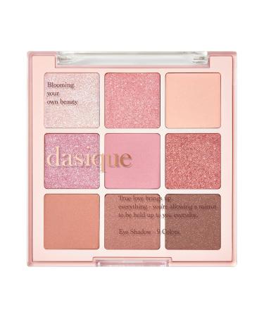Dasique Shadow Palette 04 Pastel Dream l Cruelty-Free l 9 Blendable Shades in Smooth Matte and Shimmer Finishes with Gorgeous Pearls