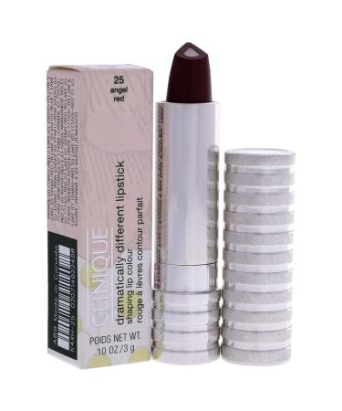 Clinique Dramatically Different Shaping Lip Colour - 25 Angel Red Lipstick 0.10 oz - Buy Online on GoSupps.com