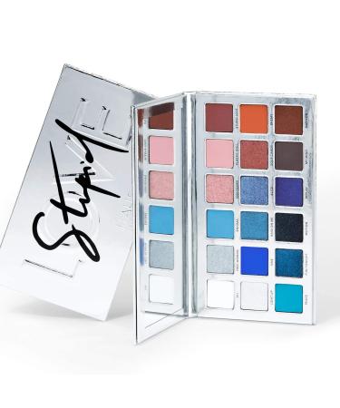HAUS LABORATORIES By Lady Gaga: STUPID LOVE EYESHADOW PALETTE, Limited Edition 18-Shade Palette | Eye Makeup with Pigmented Matte, Metallic, Sparkle, & Multi-Reflective Finishes, Vegan & Cruelty-Free