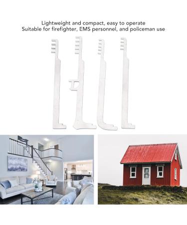Comb Lock Picks 4PCS Metal Teeth Tools Portable Stainless Steel Pick Combs for Firefighting Repair - Buy Online on GoSupps.com