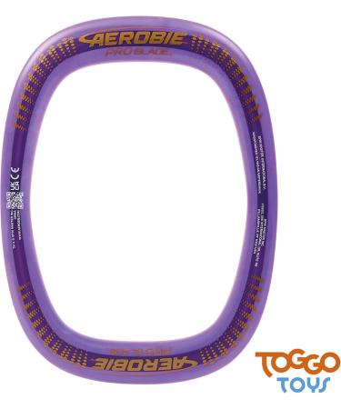 Aerobie Pro Blade Rectangular Throwing Ring - Purple Outdoor Play Equipment for All Ages | International Shipping - Buy Online on GoSupps.com