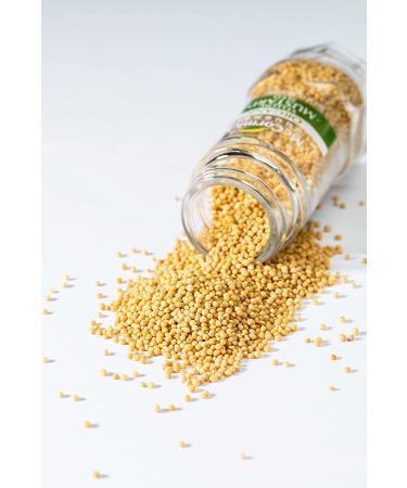 McCormick Gourmet Organic Yellow Mustard Seed 2.12 oz - Premium Quality - Buy Online on GoSupps.com