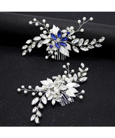 FRCOLOR bridal hair comb bridal comb headpiece clip wedding hair comb jewelry comb bride wedding hair accessories bridal flower comb wedding side comb pearl bridal comb Miss dress crystal - Buy Online on GoSupps.com